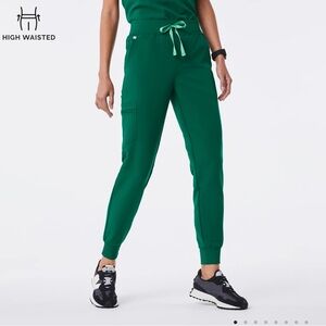 High waisted Zamora jogger scrub pant